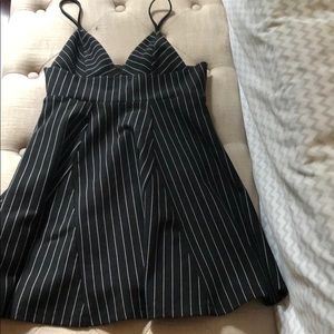 Pin Stripe Baby Doll dress